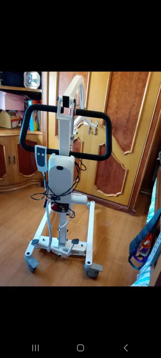 Grúa articulada barras articuladas de cama