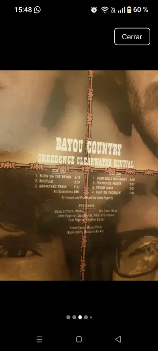 Vinilo LP Original cm nuevo Creedence WaterRevival