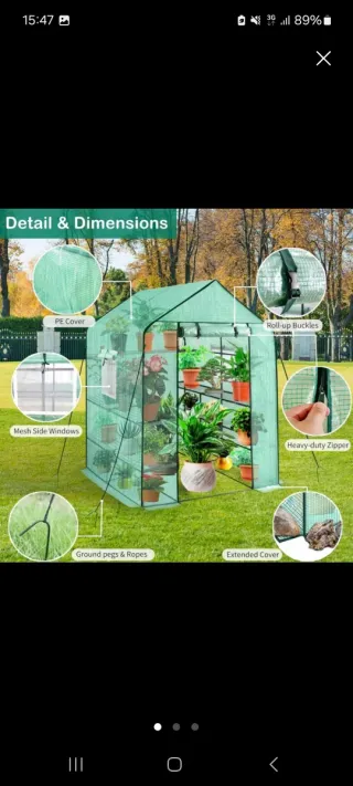 Invernadero Interior Verde