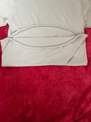 Camiseta Hollister Beige Talla M