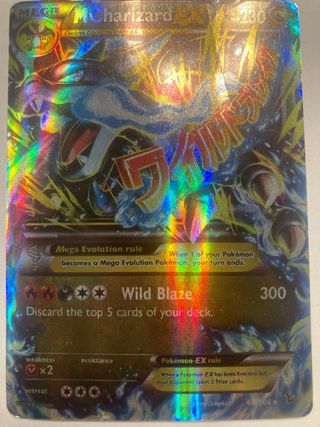 Carta Pokémon Mega Charizard EX 69/106