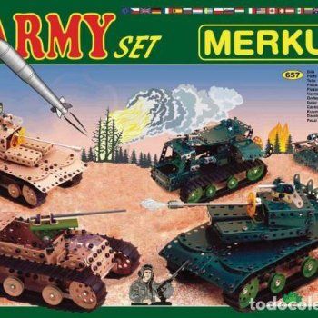 Lote de mecanos Merkur