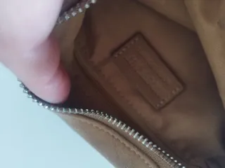 Bolso bandolera Brownie ante