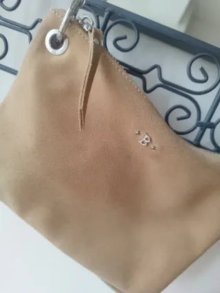 Bolso bandolera Brownie ante