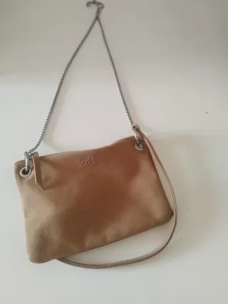 Bolso bandolera Brownie ante