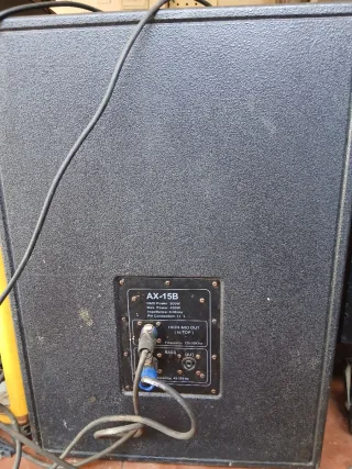 Equipo de sonido profesional