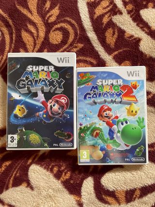 Super Mario Galaxy 1 y 2 Wii