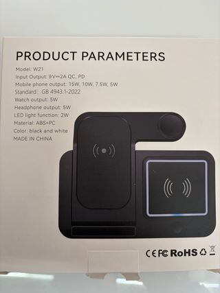 Cargador Inalámbrico 3 en 1 Plegable 2026