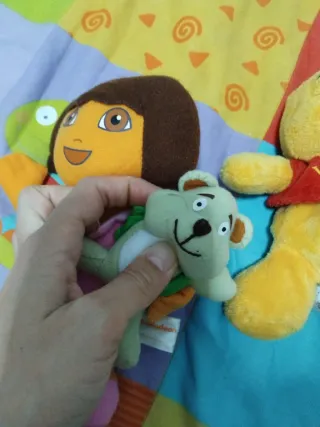 Lote Juguetes Dora y Winnie Pooh