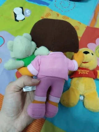 Lote Juguetes Dora y Winnie Pooh