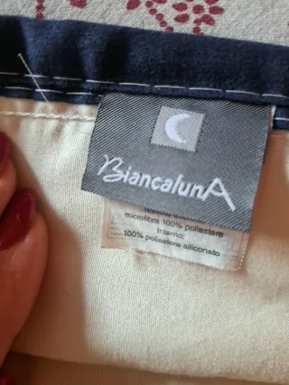 Trapunta/copriletto doubleface Biancaluna