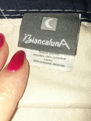 Trapunta/copriletto doubleface Biancaluna