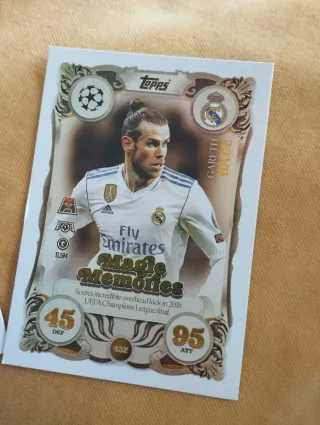 Cartas Topps Magic Memories Futbol