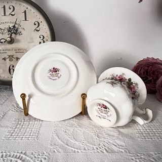 Taza y plato “demitasse” café Royal Albert