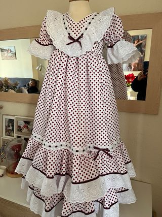 Traje Rociero Niña Talla 4 a estrenar.