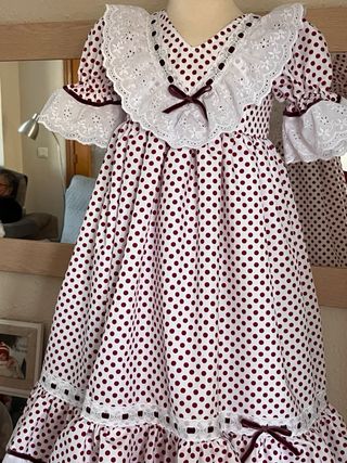 Traje Rociero Niña Talla 4 a estrenar.