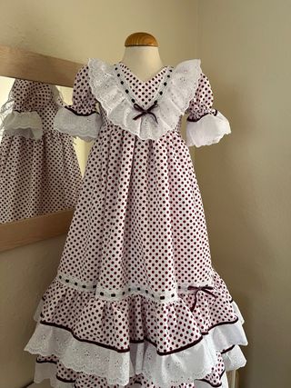 Traje Rociero Niña Talla 4 a estrenar.