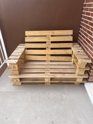 Sofá de Palets de Madera