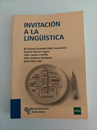 Manual "Invitación a la Lingüística" UNED.