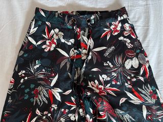 Pantalón palazzo estampado Mango