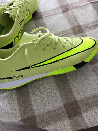 Bambas Futsal Nike Mercurial Verde Neón