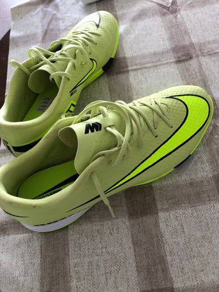 Bambas Futsal Nike Mercurial Verde Neón