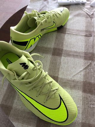 Bambas Futsal Nike Mercurial Verde Neón