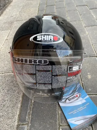 Casco Moto SHIRO SH-65 VIP Negro