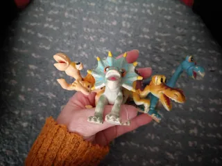 Set 4 Dinosauri Gosnell vintage