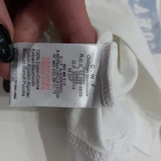 T-shirt Timberland 6 mesi cotone