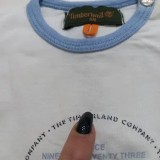T-shirt Timberland 6 mesi cotone