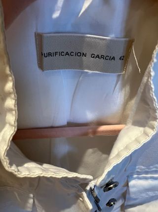 Chaqueta Blanco roto Purificacion García