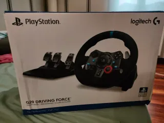 Volante Logitech G29 Driving Force PC y PS5/PS4/PS