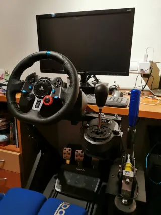 Volante Logitech G29 Driving Force PC y PS5/PS4/PS