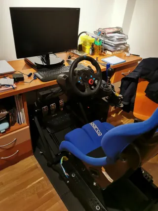 Volante Logitech G29 Driving Force PC y PS5/PS4/PS