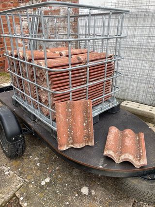 Teja Mixta Cerámica Usada