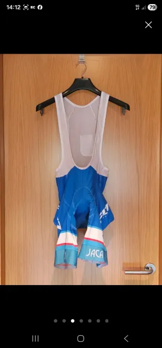 Conjunto maillot y culotte ciclismo para hombre