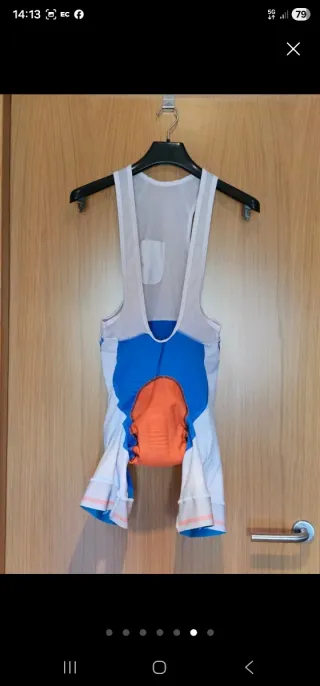 Conjunto maillot y culotte ciclismo para hombre