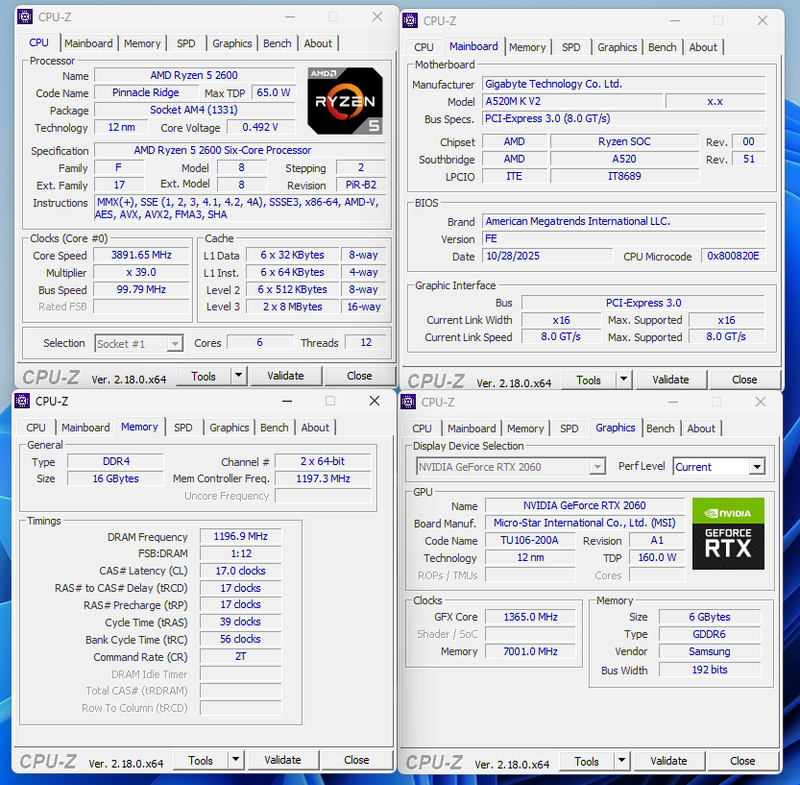 PC Gaming Ryzen / RTX 2060 / 16GB Ram / SSD 512Gb afbeelding 8