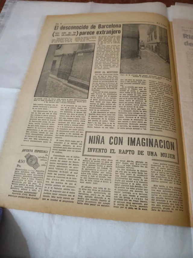 Periódico El Caso 16 Oct 1971 Restaurado