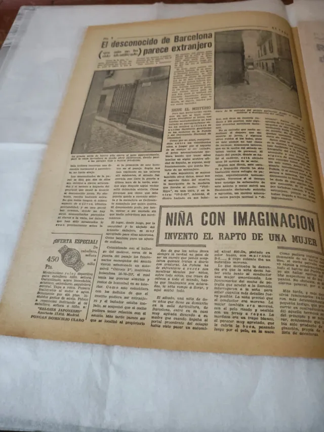 Periódico El Caso 16 Oct 1971 Restaurado