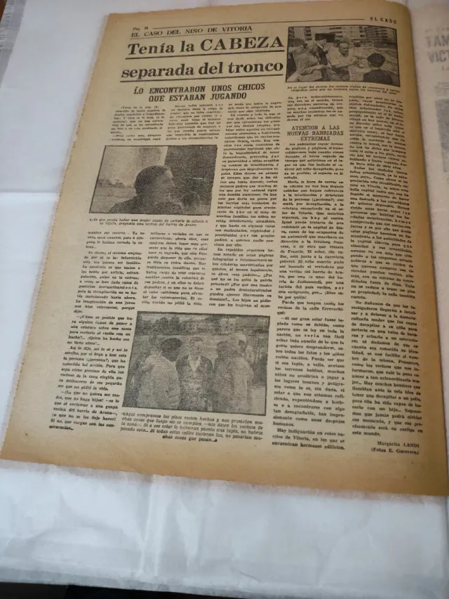 Periódico El Caso 16 Oct 1971 Restaurado