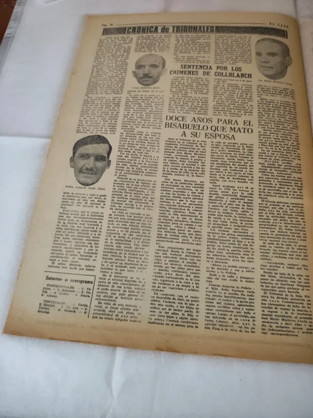 Periódico El Caso 16 Oct 1971 Restaurado