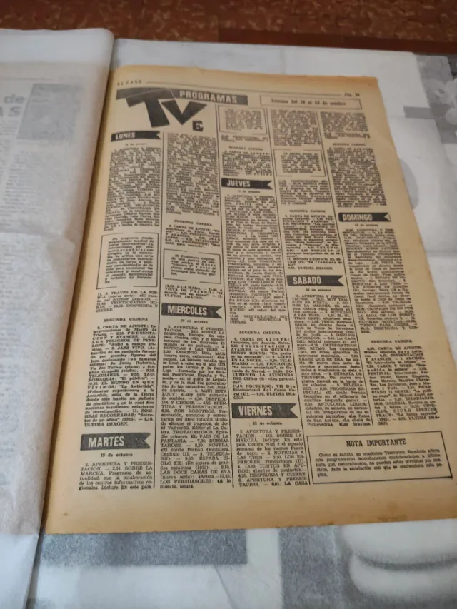 Periódico El Caso 16 Oct 1971 Restaurado