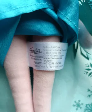 Muñeca peluche Elsa Frozen
