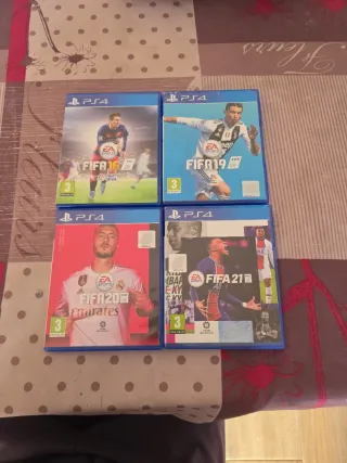 Lote 4 Juegos FIFA PS4