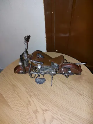 Moto Decorativa Metal