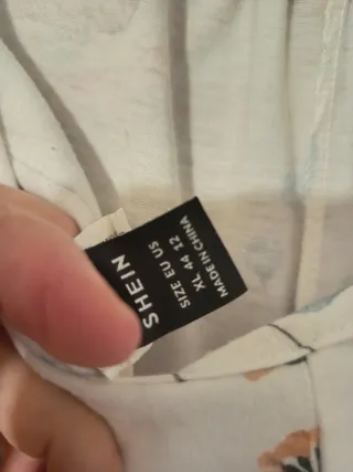 Mono largo estampado floral