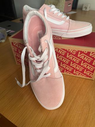 Vans Old Skool Rosa Gamuza/Lona