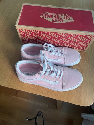 Vans Old Skool Rosa Gamuza/Lona
